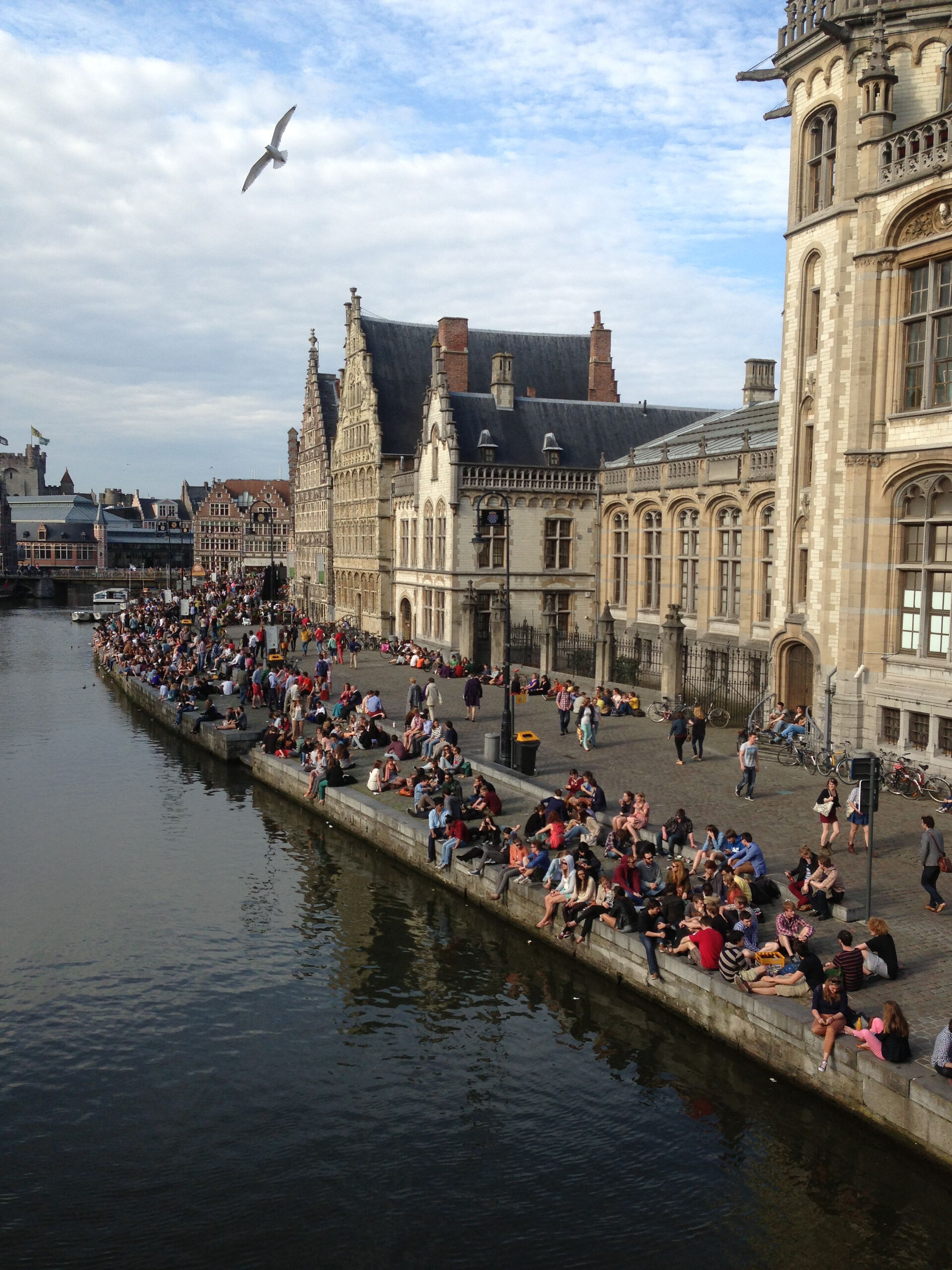 Gent er en vakker by. (Foto: Martine V. Gulbrandsen og Thuy Le 2014).