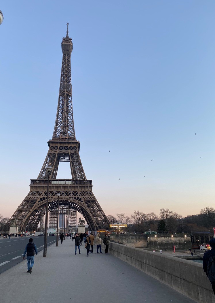 Eiffeltårnet. (Foto: Anette Utvær 2020).